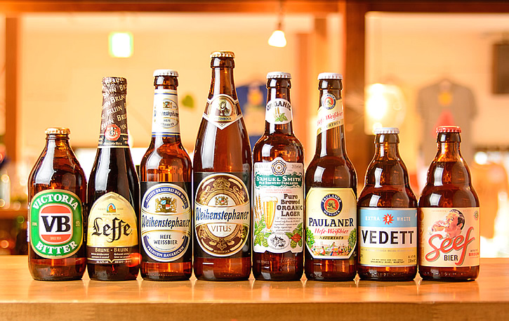 世界のビール（写真）